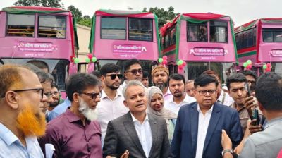 নারীদের জন্য চালু হলো ‘পিংক বাস’ সার্ভিস, চলবে ১৪ রুটে