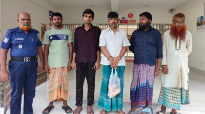 শেরপুরে মাদক সেবনের দায়ে ৫ জনের কারাদণ্ড