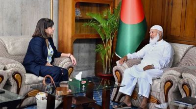 বিরোধীদলীয় নেতা শফিকুর রহমানের সঙ্গে আইপিইউ মহাসচিবের সৌজন্য সাক্ষাৎ