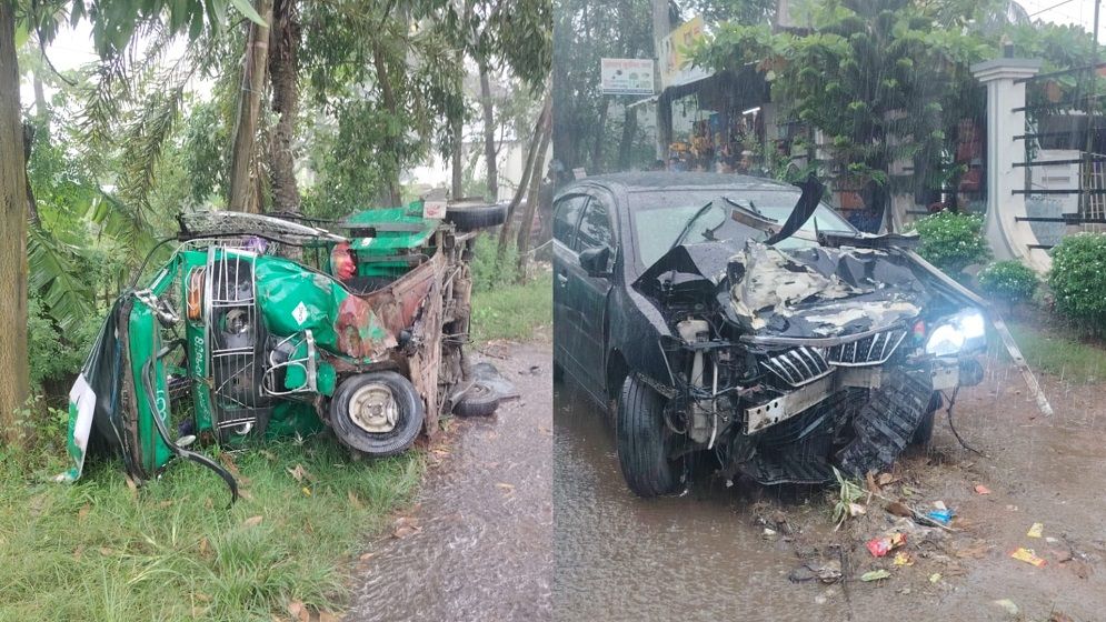 হাটহাজারীতে প্রাইভেটকার ও সিএনজি সংর্ঘষে নিহত এক, আহত ৮
