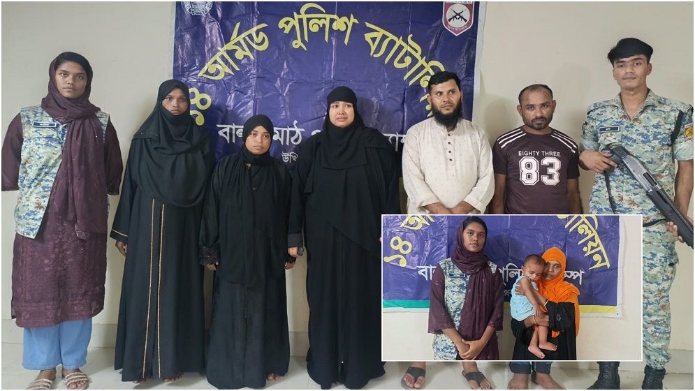 রোহিঙ্গা ক্যাম্প থেকে অপহৃত শিশু বিক্রির অভিযোগে ৫ জন গ্রেপ্তার, শিশু উদ্ধার