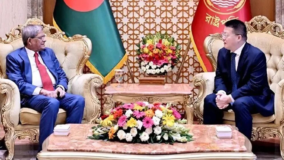 বিনিয়োগ বৃদ্ধি ও রোহিঙ্গা প্রত্যাবাসনে চীনের সহযোগিতা চাইলেন রাষ্ট্রপতি