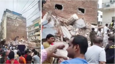 ভারতের রাজধানীতে বহুতল ভবন ধস, বহু হতাহতের শঙ্কা