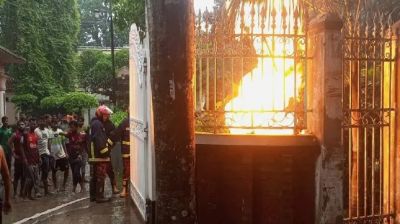 বজ্রপাতে বিদ্যুৎমন্ত্রীর বাসায় অগ্নিকাণ্ড
