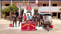রোহিঙ্গা ক্যাম্পে পাচারের সময় অস্ত্র-গুলি ও বিস্ফোরকসহ আটক ৩