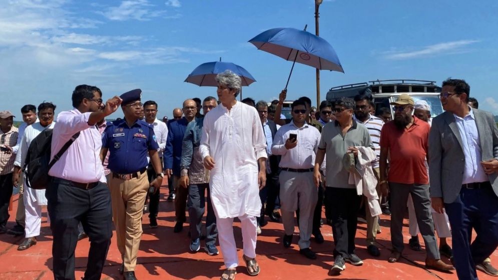 মাতারবাড়ী বিদ্যুৎকেন্দ্র ও গভীর সমুদ্রবন্দর পরিদর্শন করলেন প্রতিমন্ত্রী জুনায়েদ সাকি