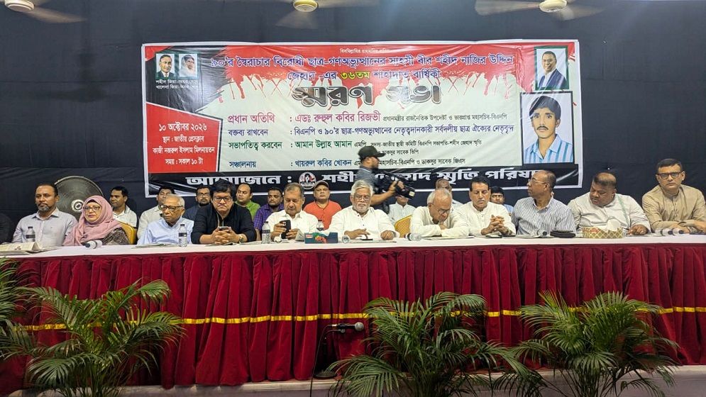 অর্জিত গণতন্ত্রকে একটি কার্যকর সংসদে রূপ দিতে হবে: জহির উদ্দিন স্বপন