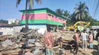 কলমাকান্দায় বিদ্যালয়ের জমি দখলমুক্ত, অবকাঠামো উন্নয়নের দাবি